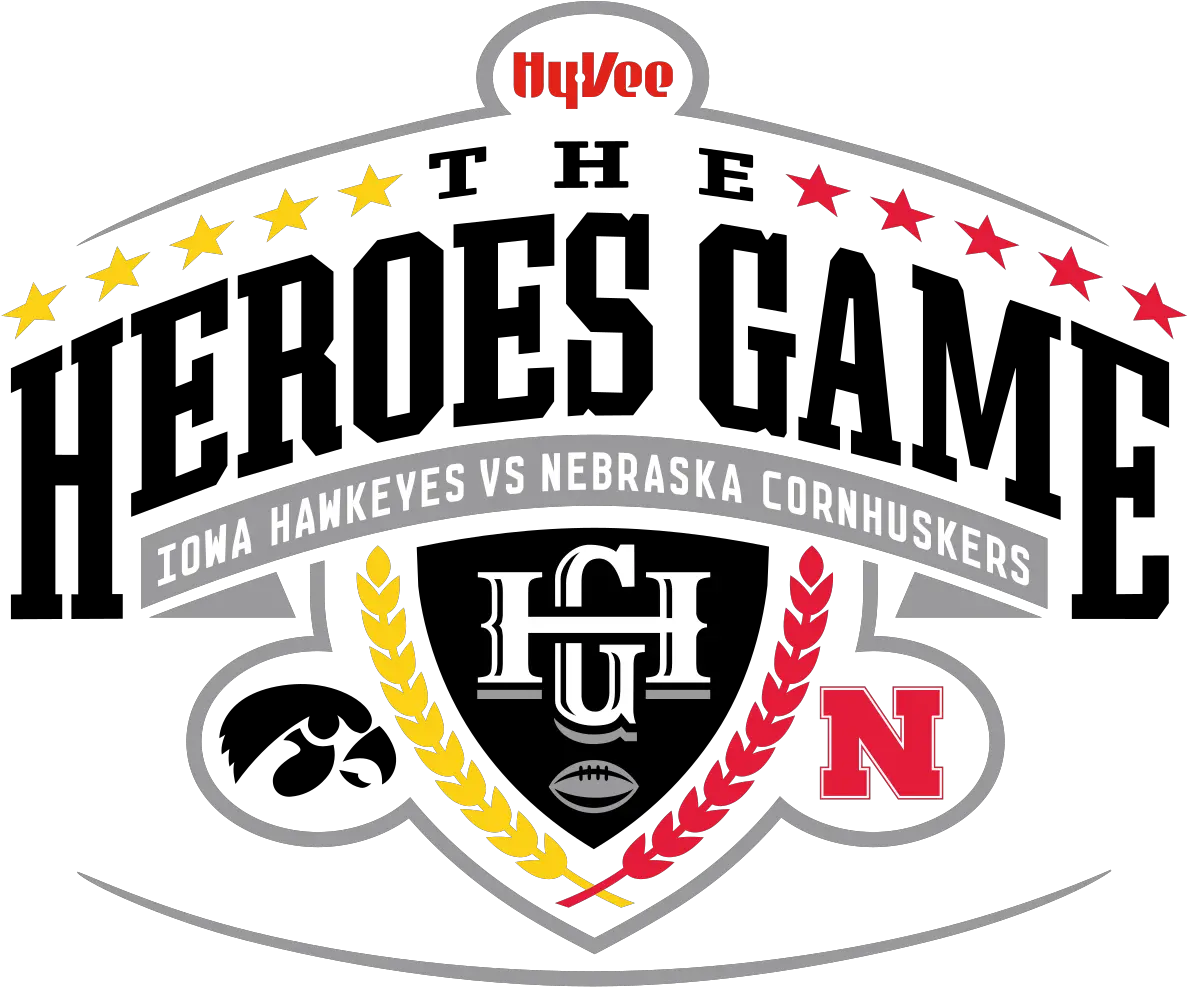 Iowa Iowa Vs Nebraska Football Png Hy Vee Logos