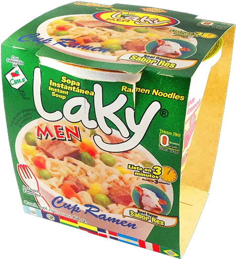 Lakymen Instant Noodle Soups Cup Jumbo Bag Laky Men Res Png Ramen Noodles Png