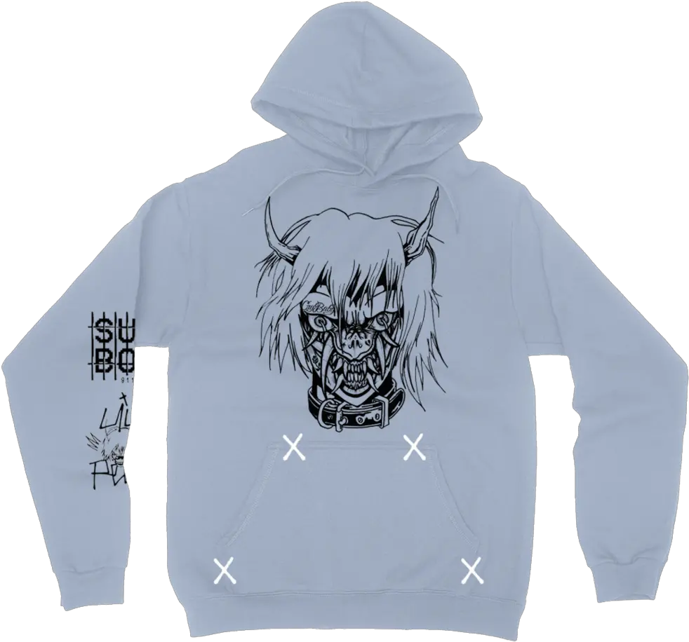 Lil Peep X Sus Boy Limited Edition Gas Lil Peep Gas Hoodie Png Lil Peep Logo