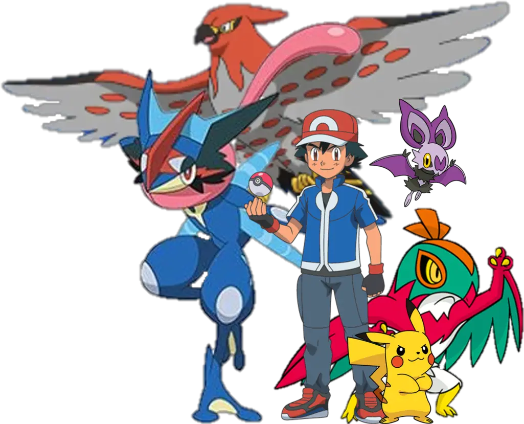 Image Result For Ash Ketchum In X And Y Series Pokemon Greninja Png Ash Ketchum Png