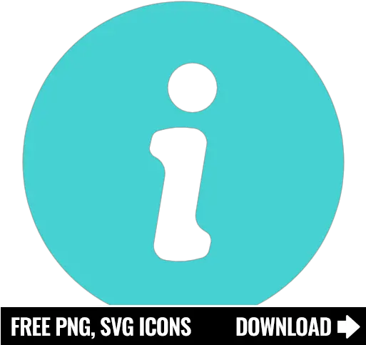 Free Information Icon Symbol Png Svg Download Dot Info Icon Svg