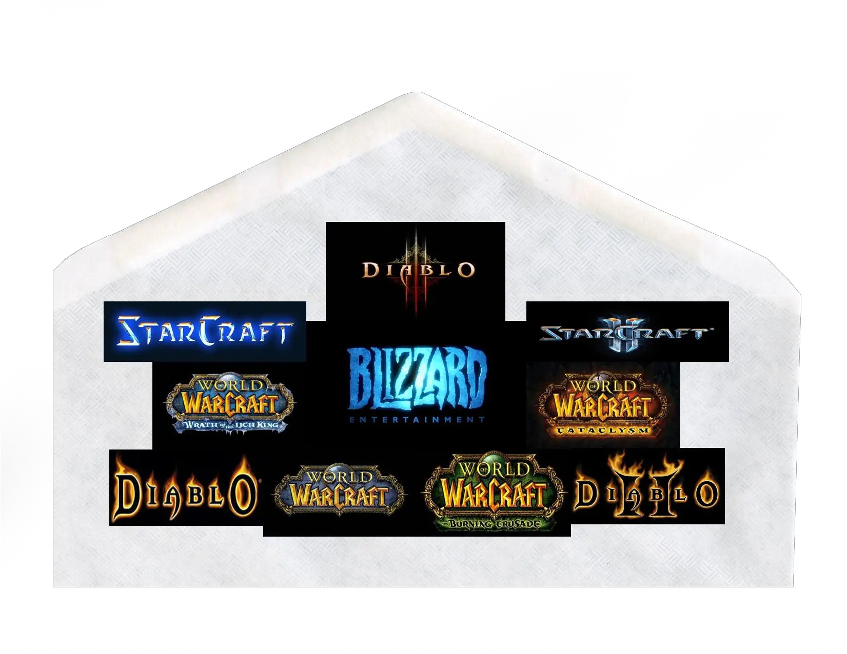 Download Blizzard Logo Collage World Of Warcraft Cataclysm World Of Warcraft Cataclysm Png Blizzard Logo Png