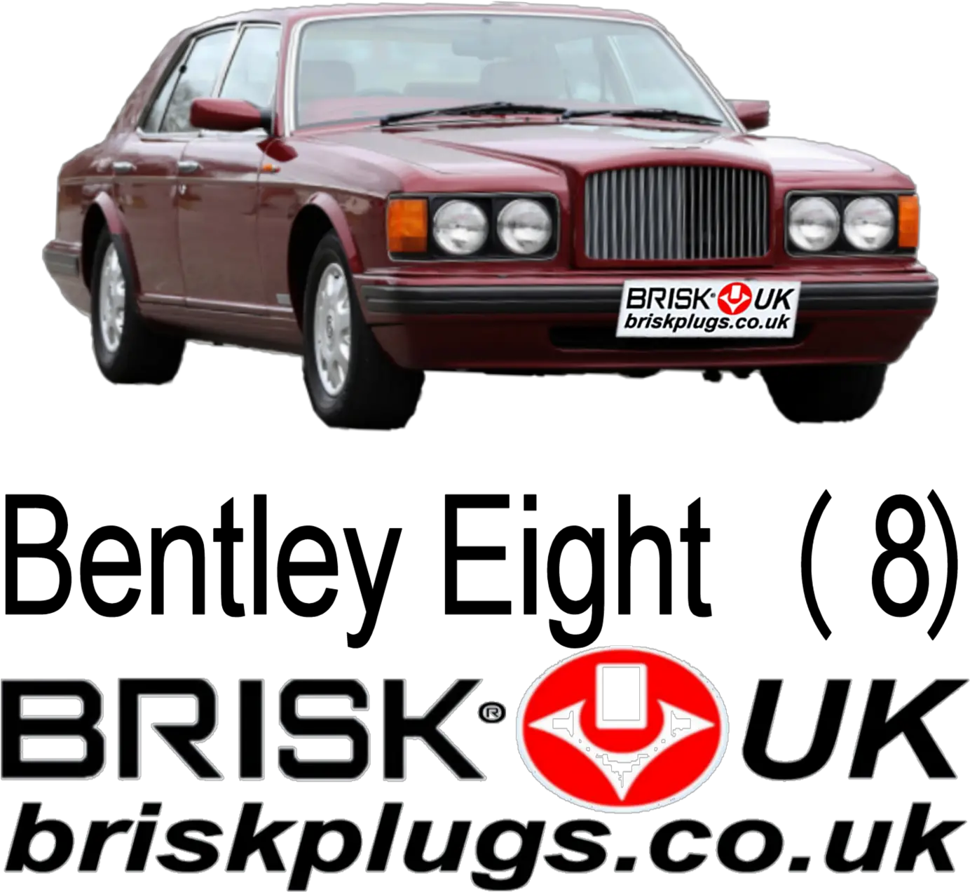 Bentley Eight 675 89 95 Brisk Spark Plugs Performance Replacement Brisk Png Bentley Png