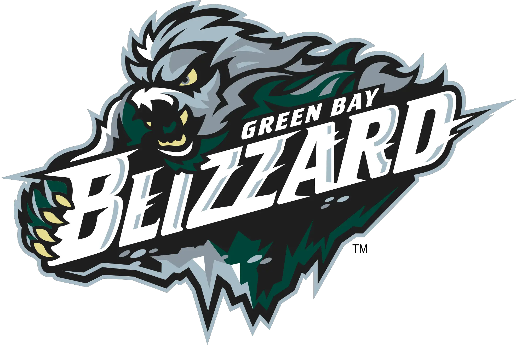 Reproducing Green Bay Blizzard Logo Cool Sport Team Logos Png Blizzard Logo Png