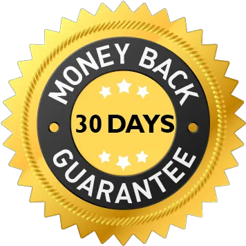 Download 30 Days Money Back Guarantee 100 Money Back Guarantee Png 30 Day Money Back Guarantee Png