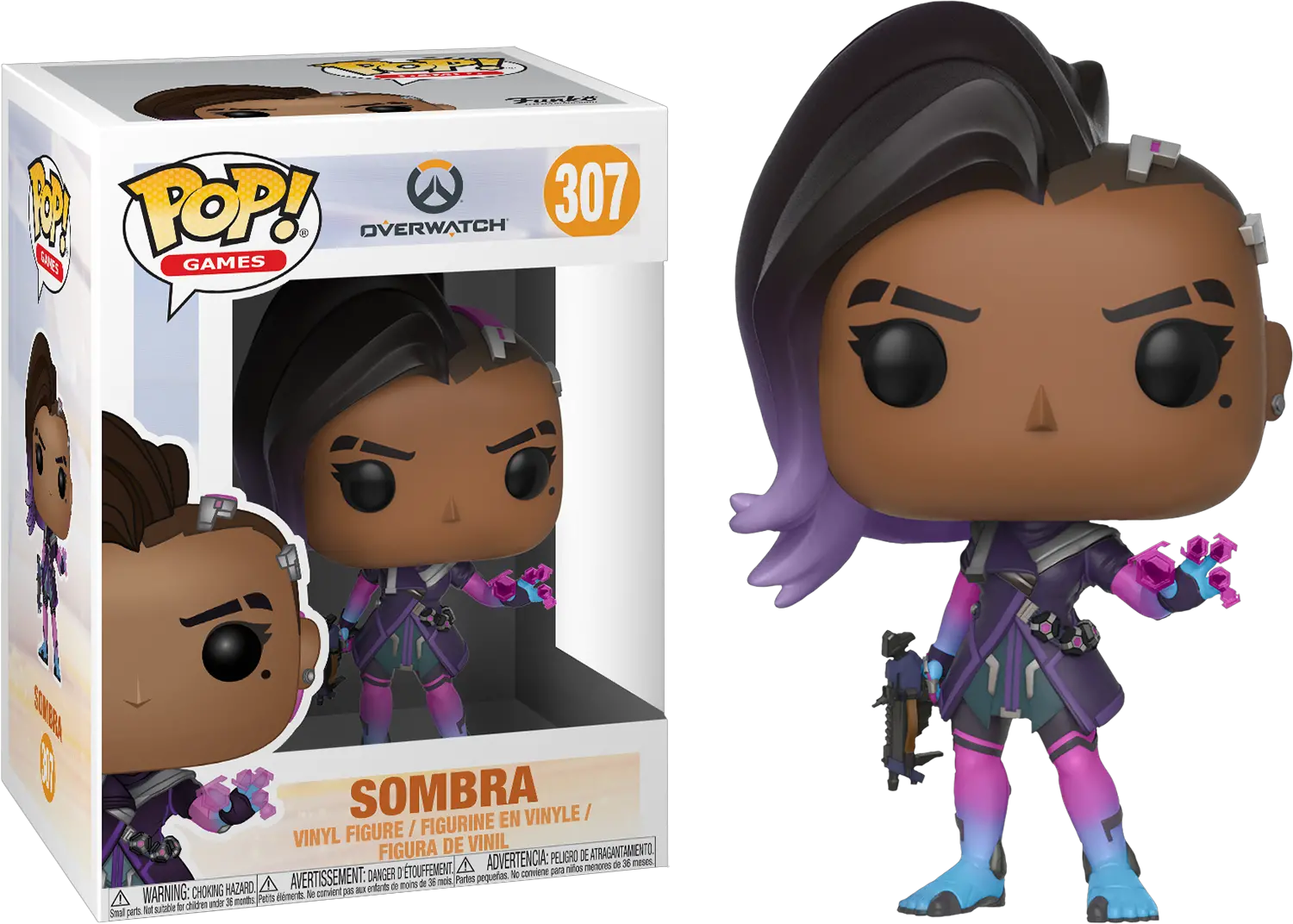 Overwatch Overwatch Funko Pop Sombra Png Sombra Overwatch Png