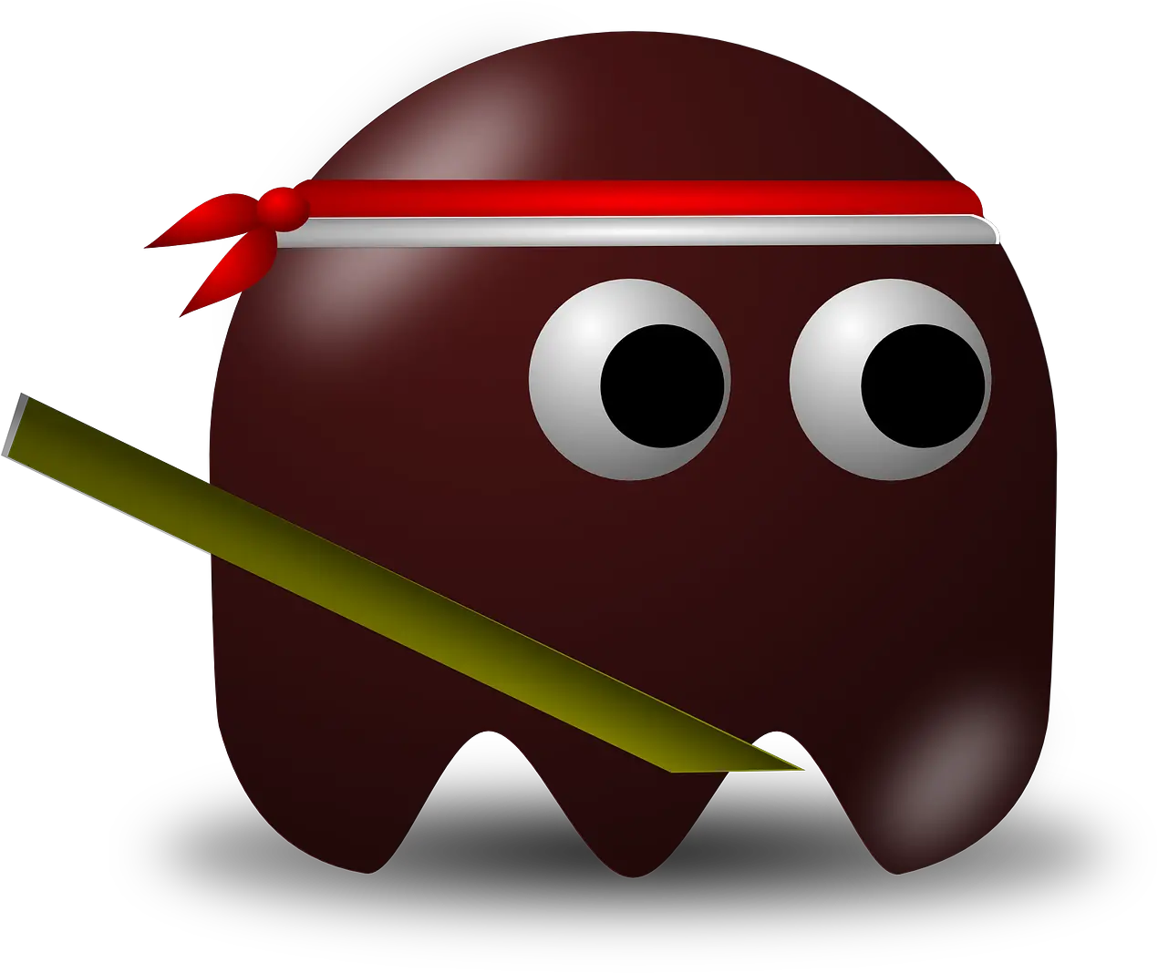 Indonesian Warrior Brown Free Vector Graphic On Pixabay Pac Man Bad Guys Png Pac Man Png