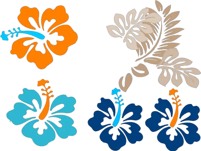 Tropical Flower Png Hibiscus Clip Art 4264575 Vippng Transparent Hawaiian Flower Clipart Hibiscus Flower Png