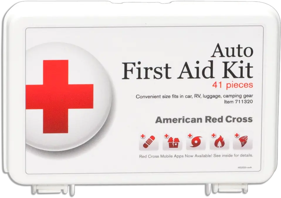 American Red Cross Auto First Aid Kit Store Cross Png First Aid Kit Png
