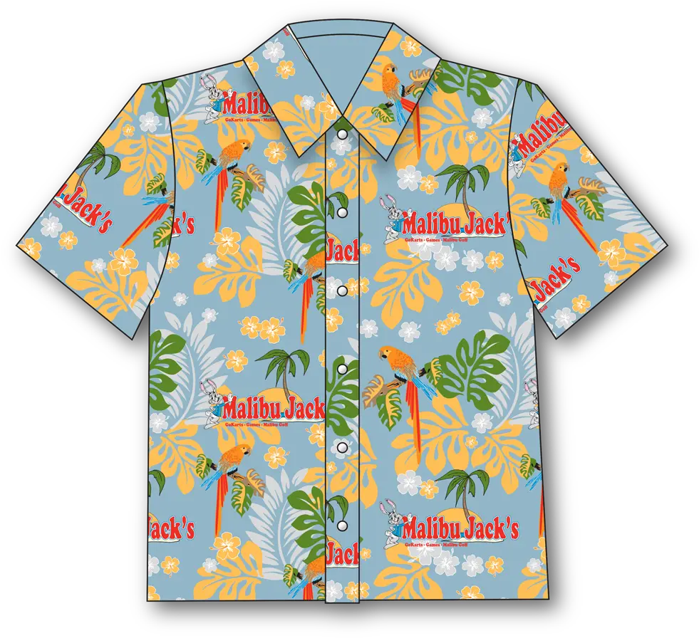 Hawaiian Shirt Png Picture Transparent Background Hawaiian Shirt Clipart Hawaiian Shirt Png