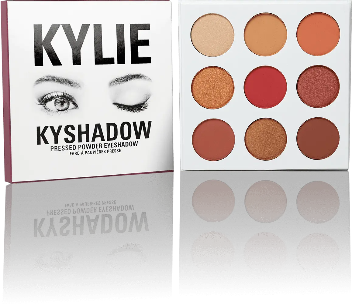 Kylie Cosmetics The Burgundy Palette Kyshadow Kylie Cosmetics Kyshadow Bronze Palette Png Kylie Cosmetics Logo