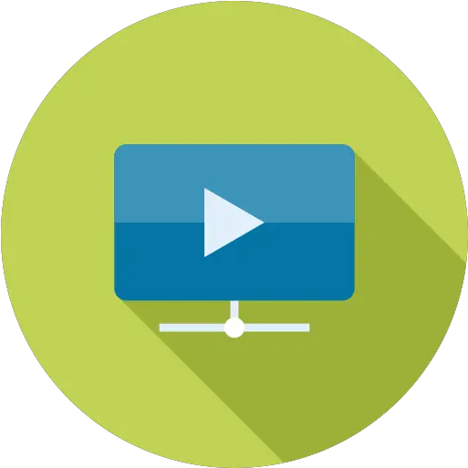 Icon Of Seo And Development Icons Reproducir Icono Video Png Play Video Icon Green