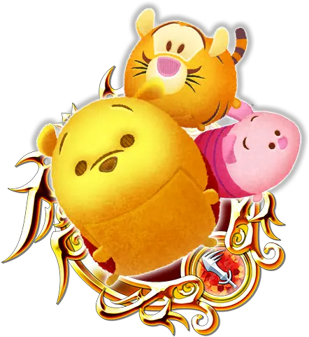 Tsum Pooh U0026 Pals Khux Wiki Kingdom Hearts Union X Medals Png Winnie The Pooh Png