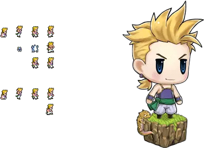 Mobile Pictlogica Final Fantasy Sabin Rene Figaro The Sabin Figaro Final Fantasy 6 Png Final Fantasy Vi Icon