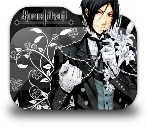 Kuroshitsuji 001 Icon 512x512px Sebastian Michaelis Png Butler Icon