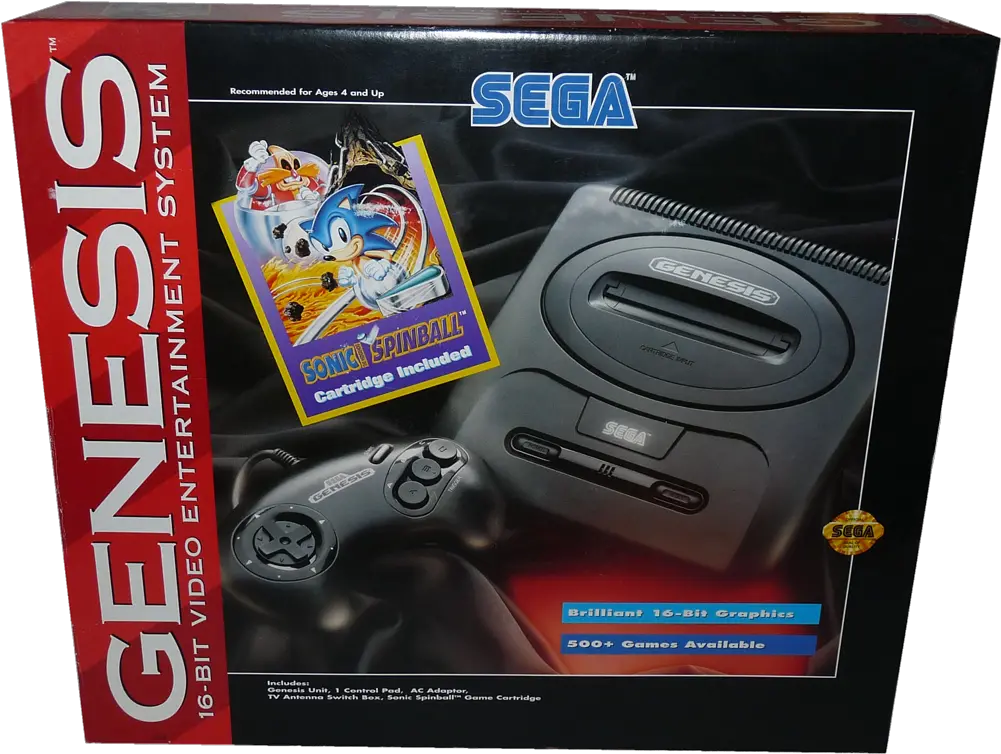 Download With Both Versions Of The Cd Sega Genesis 2 Original Png Sega Genesis Png