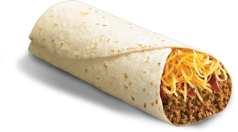 Del Taco Beef And Cheese Soft Taco Png Chipotle Burrito Png