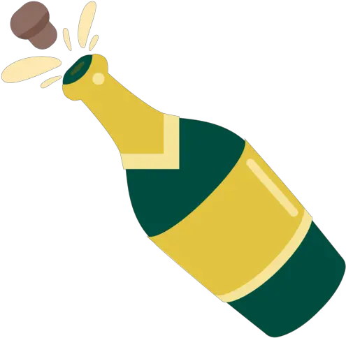 Bottle With Popping Cork Emoji Open Wine Bottle Emoji Png Champagne Emoji Png