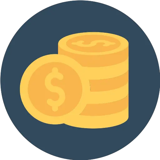 Coin With Dollar Symbol Vector Svg Icon Png Repo Free Png Money Coins Vector Dollar Flat Icon