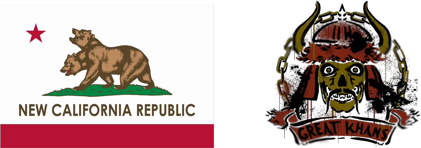 War New California Republic Flag Png California Flag Png