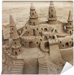 Sand Castle Wall Mural U2022 Pixers We Live To Change Sand Slot Png Sand Castle Png