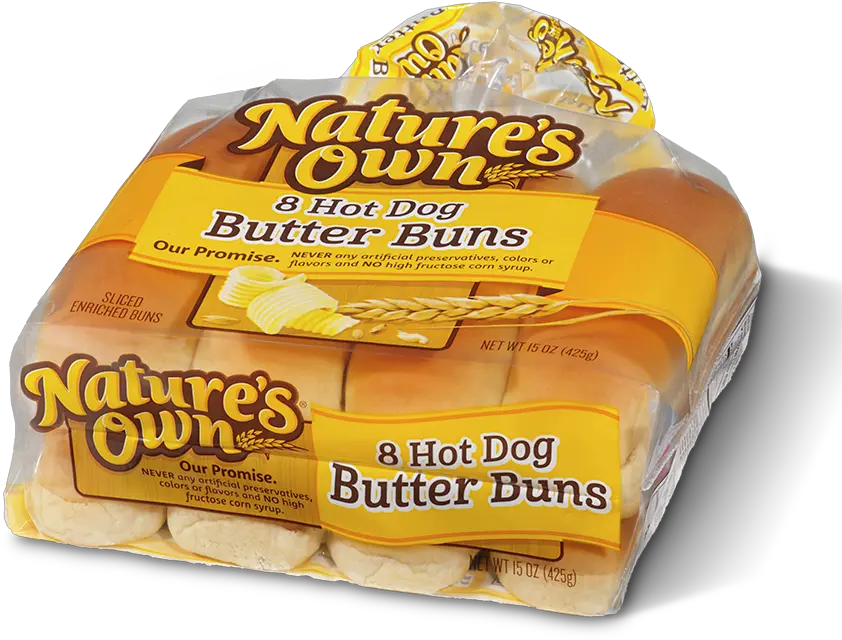 Hot Dog Butter Buns U2014 Natureu0027s Own Png Corn