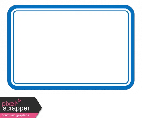 Pocket Basics 2 Label Large Rectangle With Rounded Corners Png Rounded Rectangle Png