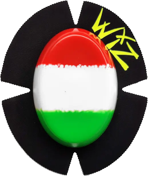 Italian Flag Smiley Face Knee Sliders Full Size Png Circle Italian Flag Png