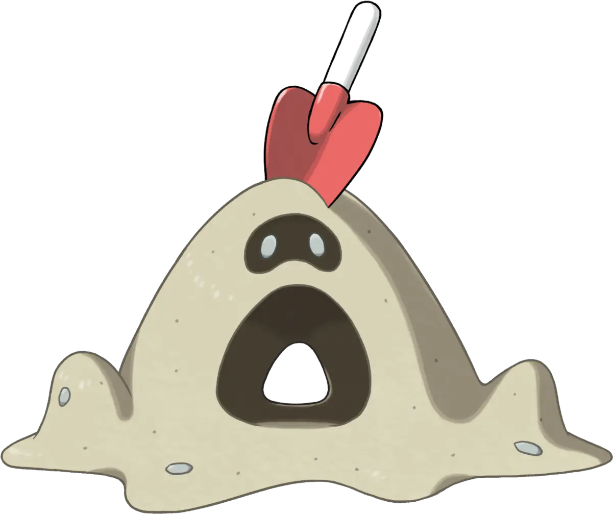 Sandygast Pokemon Sun And Moon Sand Png Sand Pile Png