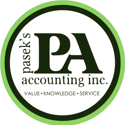 Cropped Paseksaccountinglogopng U2013 Paseku0027s Accounting Inc Vertical Accounting Logo