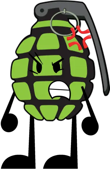 Grenade Object Shows Community Fandom Object Shows Grenade Grenade Clipart Black And White Png Grenade Png