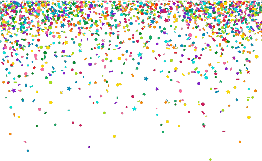 Color Confetti Png