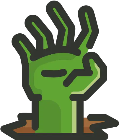 Evil Halloween Hand Undead Zombie Zombie Hand Png Cartoon Zombie Hand Png