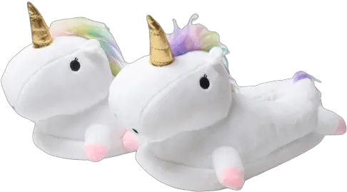 Cute Unicorn Home Slippers Unicorn Plush Slippers Png Cute Unicorn Png