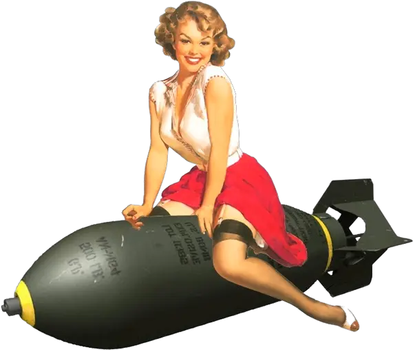 Pin Up Pin Up Girl Bomb Png Pin Up Girl Png