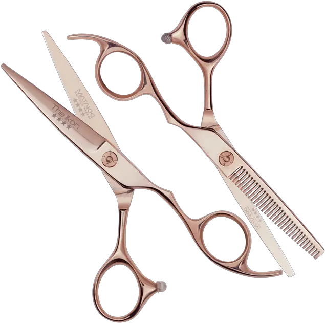 Gold Hair Scissors Png Scissors Comb Png