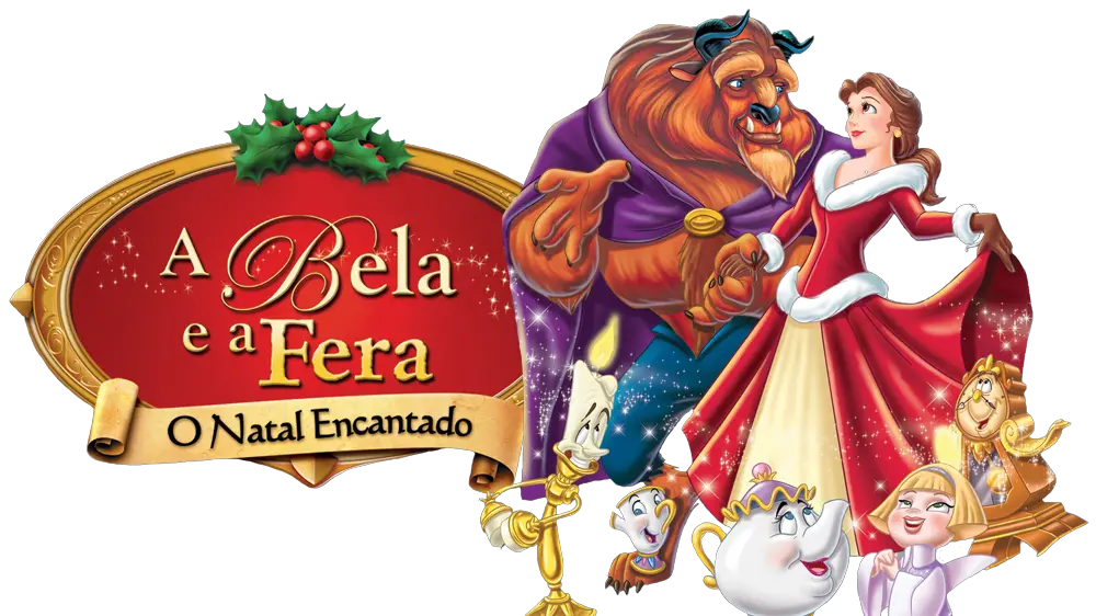 Download Hd Beauty And The Beast Beauty And The Beast 2 Disney Christmas Cartoon Movies Png Beast Png