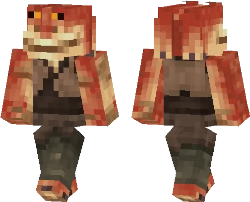 Jar Binks Zombie In A Suit Minecraft Skin Png Jar Jar Binks Png