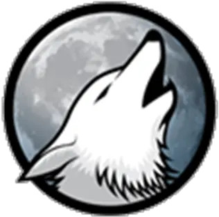 White Wolves Logo Roblox Emblem Png Wolves Logo