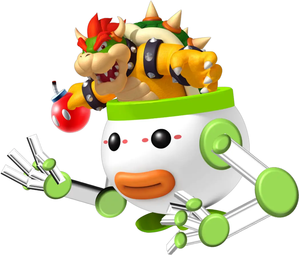 Download Bowser 5 Star Mario Power Tennis Bowser Png Bowser In Clown Car Bowser Png