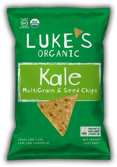 Home Lukeu0027s Organic 100 Usda Gluten Free Snacks Packet Png Organic Png