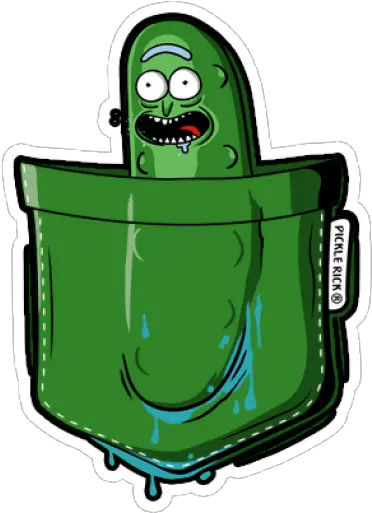 Sticker Maker Logo Pickle Rick Png Pickle Rick Png