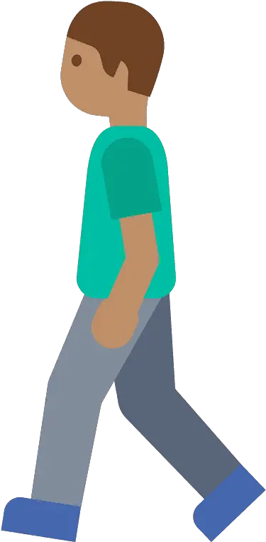 Person Walking Emoji Clipart Free Download Transparent Png Dibujo Personas Caminando Png Walking Person Png