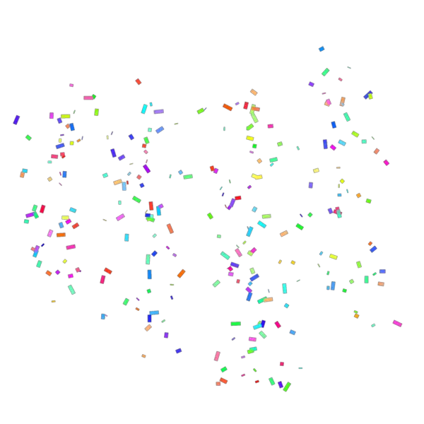 Png Confetti Overlays