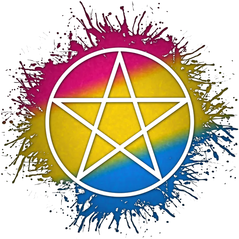 Pansexual Pentacle Gifts U0026 Gear Pride How Do You Rock Your Rainbow Yin And Yang Png Pentacle Transparent