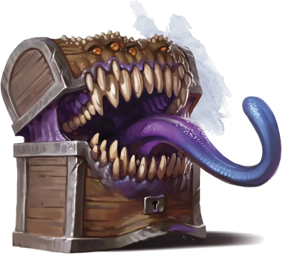 Dungeons U0026 Dragonu0027s Mimic Transparent Background Imgur Mimic Dungeons And Dragons Png Tooth Transparent Background