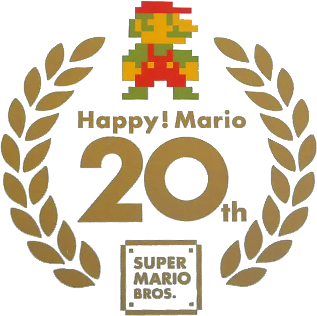 Super Marioanniversaries Logopedia Fandom Nintendo Anniversary Logo Png Super Mario Logo
