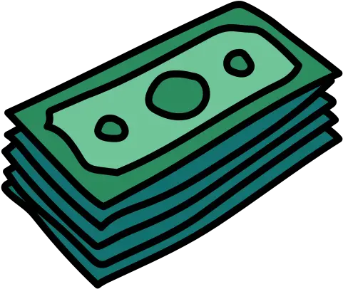 Stack Of Money Icon In Doodle Style Solid Png Stacks Of Money Icon