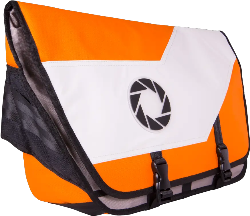 Valve Storeportal Aperture Laboratories Messenger Bag Messenger Bag Png Aperture Science Logo Transparent