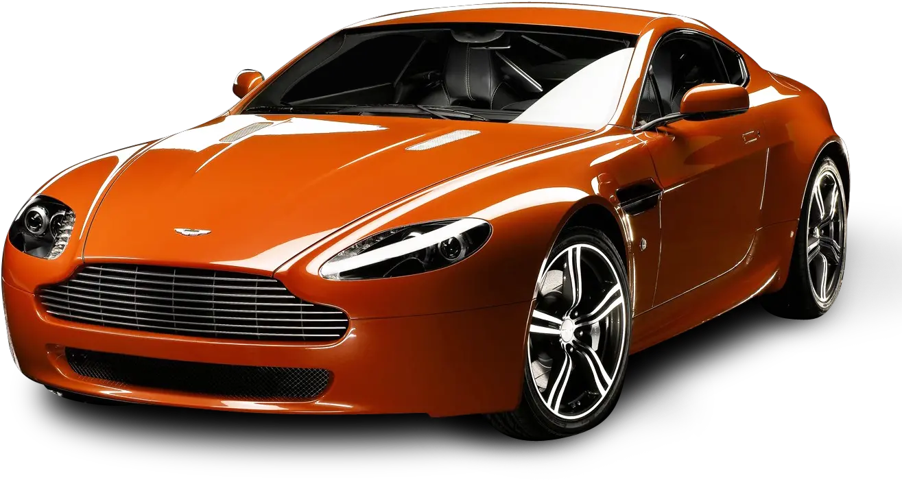 Aston Martin V8 Vantage N400 Orange Car Aston Martin V8 Vantage Png Aston Martin Png